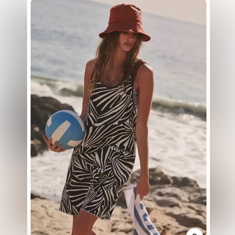 Free People Movement Hot Shot Onesie in Zebra